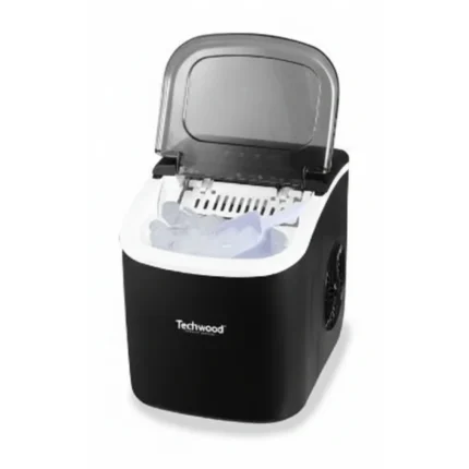 MACHINE À GLAÇONS 1,5 L 200 W 2 TAILLES 12 GLAÇONS EN 10 MIN - NOIR - TECHWOOD