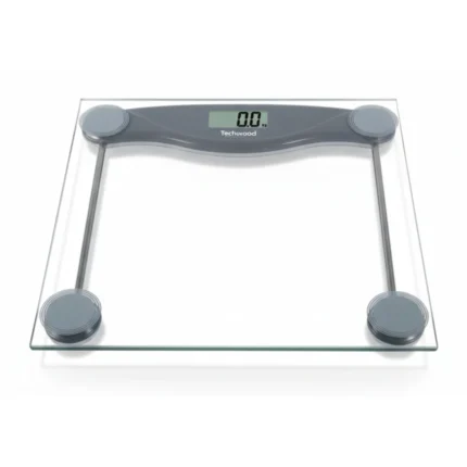 PÈSE-PERSONNE IMPÉDANCEMÈTRE 180 KG IMC TAUX DE GRAISSE - BLANC - TECHWOOD