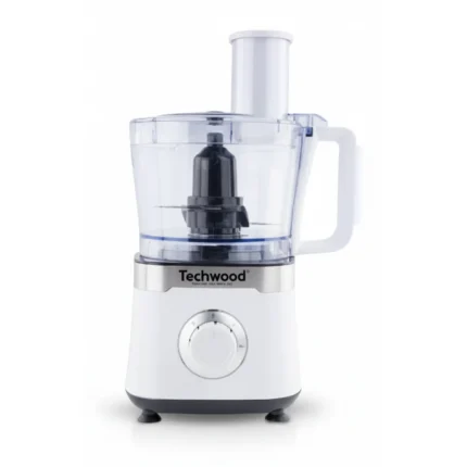 ROBOT MULTIFONCTION 1000 W 3 L PÉTRISSEUR HACHOIR - INOX & NOIR - TECHWOOD