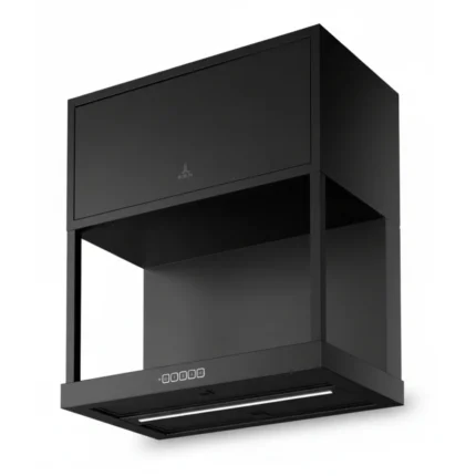 HOTTE MURALE PARTITION 60 CM 620 M³/H NOIR MAT - ROBLIN