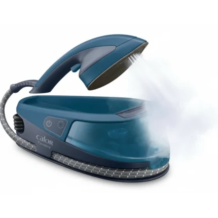 FER À REPASSER DÉFROISSEUR 2-EN-1 TWEENY 1500 W SEMELLE CÉRAMIQUE - BLEU MARINE - CALOR