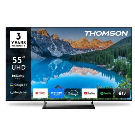 TÉLÉVISEUR LED 4K UHD 55" 139 CM GOOGLE TV - THOMSON