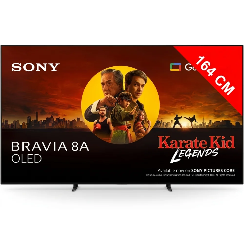 AI Generated Product Image TÉLÉVISEUR OLED 4K 65" 164 CM BRAVIA 8A GOOGLE TV - SONY – Image 1