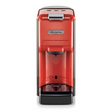 MACHINE EXPRESSO MULTICAPSULES 19 BARS MOUSSEUR LAIT - ROUGE - ARIETE
