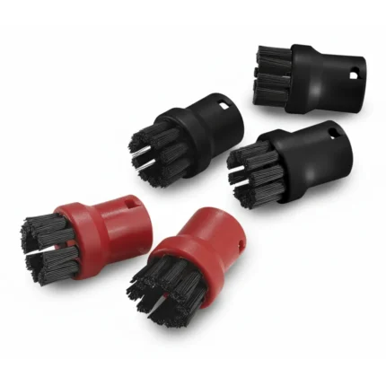 BROSSES RONDES ACCESSOIRE ASPIRATEUR NETTOYAGE PROFOND - JAUNE & NOIR - KÄRCHER