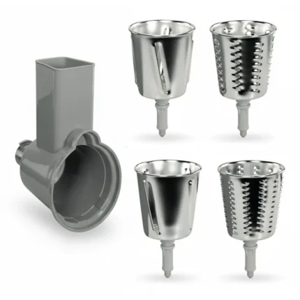 ACCESSOIRE TRANCHOIR RÂPE CYLINDRIQUE POUR ROBOT PÂTISSIER - INOX - SMEG
