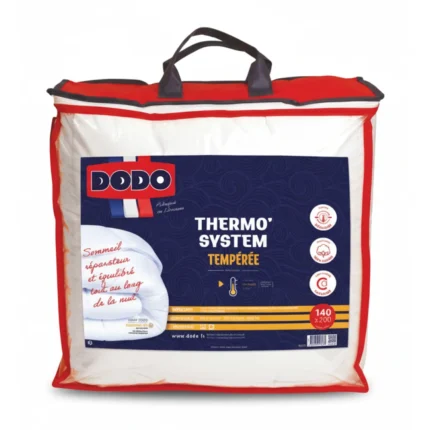 COUETTE TEMPÉRÉE THERMORÉGULATRICE 140X200 CM THERMO SYSTEM - DODO
