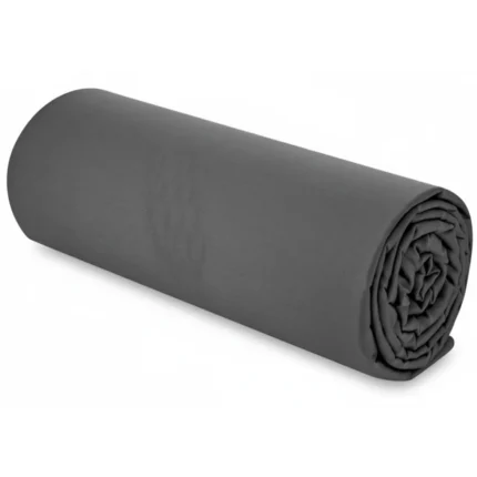 DRAP HOUSSE 140X190 CM SATINA GRIS