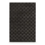 TAPIS 120X170 CM DAMIER - MARRON