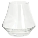 LOT DE 4 GOBELETS BAS EN VERRE 29CL - TRANSPARENT