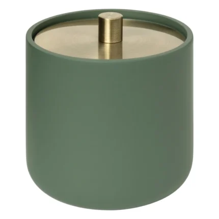 POT À COTON EN RÉSINE - VERT