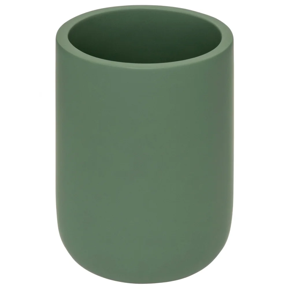 AI Generated Product Image POT À BROSSE À DENTS EN RÉSINE - VERT – Image 1