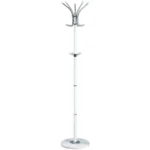 PORTE-MANTEAU H172CM EN MÉTAL - BLANC