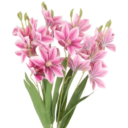 CLÉMATITE ARTIFICIELLE BOUQUET 60CM - VIOLET