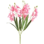 CLÉMATITE ARTIFICIELLE TIGE 60CM - ROSE