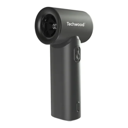 VENTILATEUR DE POCHE RECHARGEABLE 5 W 8 HEURES AUTONOMIE - ROUGE - TECHWOOD