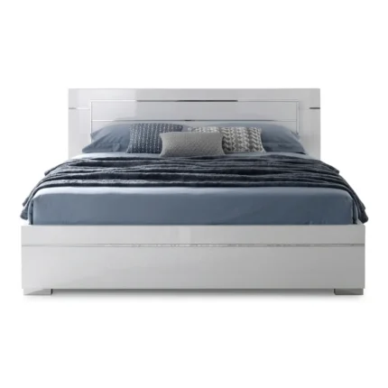LIT 160 X 200 CM GLOSSY - BLANC