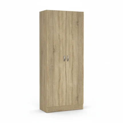 ARMOIRE À CHAUSSURES 2 PORTES - CHÊNE