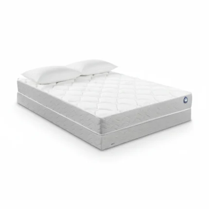 MATELAS MOUSSE 160 X 200 + SOMMIER + 2 OREILLERS - RUNNER PLUS ( SANS PIEDS )