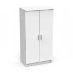 MEUBLE À CHAUSSURES 2 PORTES - BLANC
