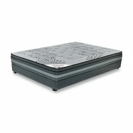 MATELAS + SOMMIER + PIEDS - 180 X 200 CM