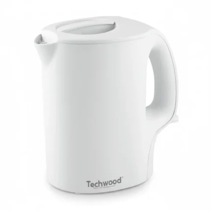 BOUILLOIRE FILAIRE 1 L 900 W ARRÊT AUTOMATIQUE - BLANC - TECHWOOD
