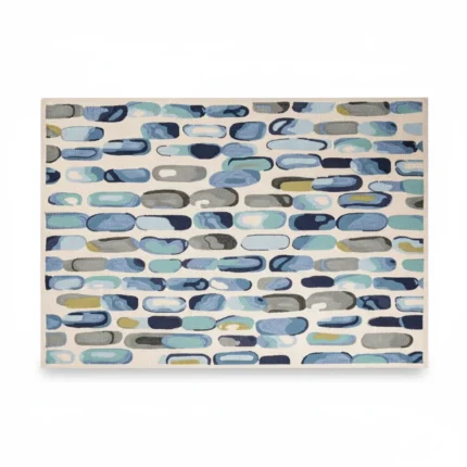 TAPIS 160 X 230 CM - BLEU