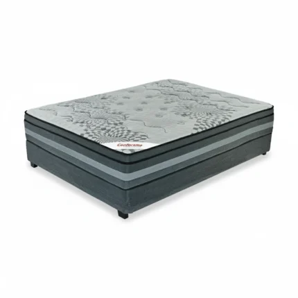 MATELAS + SOMMIER + PIEDS 160 X 200 CM