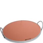 ACCESSOIRE PIERRE À PIZZA RECTANGULAIRE POUR FOUR - GRIS - SMEG – Image 2
