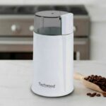 MOULIN À CAFÉ ÉLECTRIQUE 160 W 50 G DÉMARRAGE COUVERCLE - BLANC - TECHWOOD – Image 2