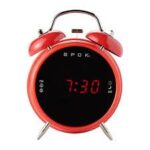 RADIO RÉVEIL EPOK DOUBLE ALARME ROUGE - BIGBEN – Image 2