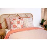 PARURE MELON 240 X 220 - 100% COTON 52 FILS – Image 2