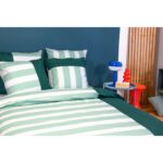 PARURE BEN 240 X 220 - 100% COTON 57 FILS - VERT – Image 2