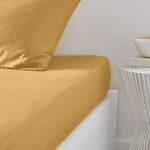 DRAP HOUSSE 160 X 200 CM - 100% COTON - ESSENTIAL – Image 2