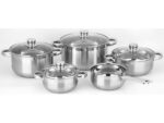 MARMITE INOX TOUS FEUX INDUCTION EN LOT DE 9 - NOVA – Image 2