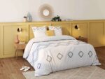 PARURE 220 X 240 CM - 100% COTON 57 FILS - IVOIRE – Image 2