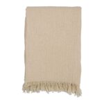 PLAID EARTH NOTE 130 X 170 - CREME – Image 2