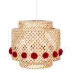 SUSP. LIBY BAMBOU D28CM - POMPON – Image 2