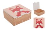 BOITE MOTIF RENARD - 15 X 15 X 7 CM – Image 2