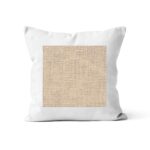 COUSSIN 40 X 40 JUTE - BLANC – Image 2