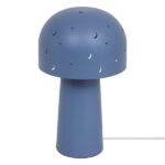 LAMPE CHAMPIGNON - METAL ETOILES - BLEU – Image 2