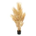 PALMIER ARTIFICIEL EN POT H120CM - OR – Image 2