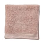 DRAP DE BAIN 70 X 130 CM - 100% COTON - ROSE – Image 2
