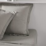 TAIES D'OREILLER 63 X 63 - 100% COTON EN LOT DE 2 - DUNE – Image 2
