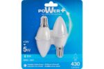 AMPOULES LED - E14 5W=40W EN LOT DE 2 – Image 2