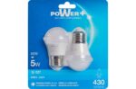 AMPOULES LED - E27 5W=40W G45 EN LOT DE 2 – Image 2