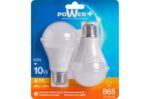 AMPOULES LED - E27 10W=60W EN LOT DE 2 – Image 2