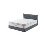 LIT 140 X 190 CM + MATELAS – COMPRESSÉ ( PACK COMPLET COMPRESSÉ ) – Image 2