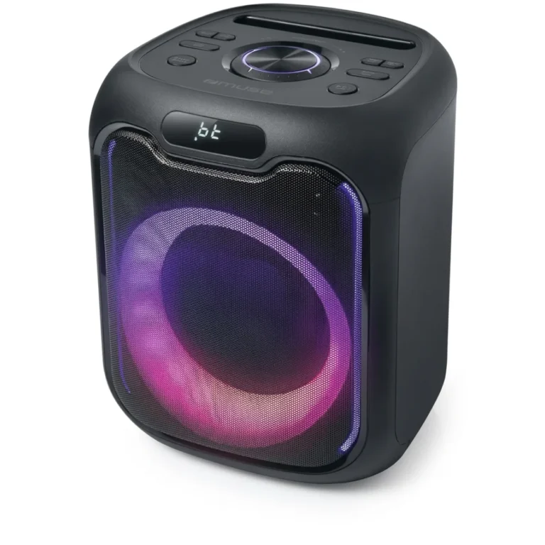 PARTY BOX PORTABLE BLUETOOTH USB LUMIÈRE MULTICOLORE 150 W - MUSE