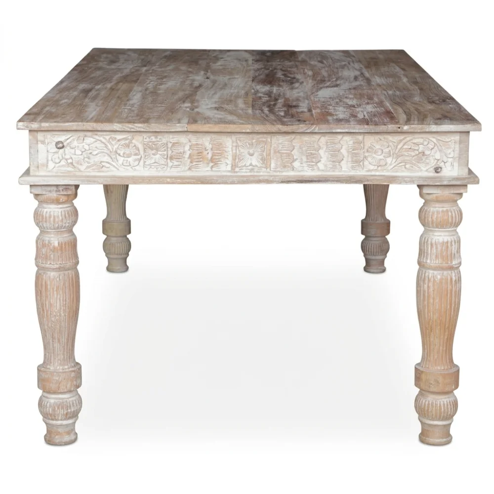 AI Generated Product Image TABLE RECTANGULAIRE 211 CM - BOIS DE MANGUIER – Image 1